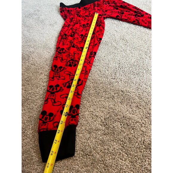 Mickey Mouse Womens Red & Black "The One And Only" Soft Pajama Set Size Small - Picture 11 of 16